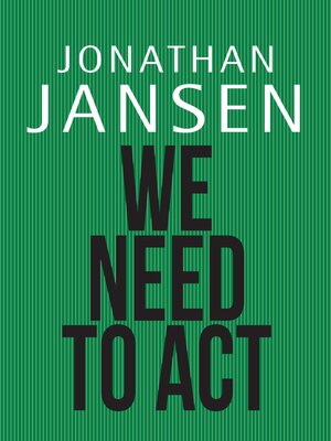 cover image of We Need to Act